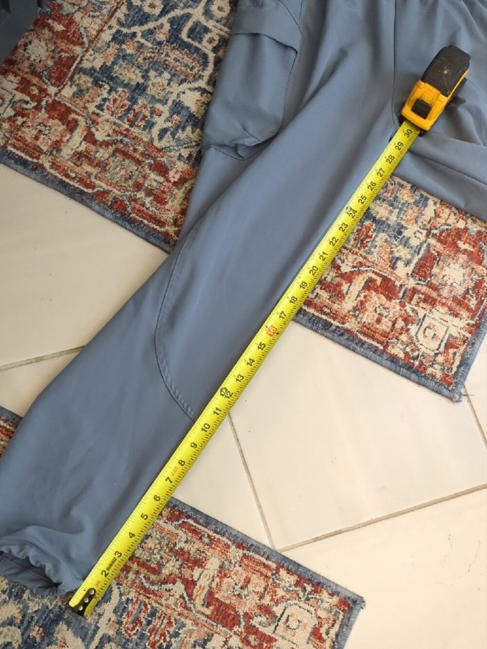 Avalanche Women Hiking Cargo Joggers - Slate Blue Medium - Picture 8 of 8